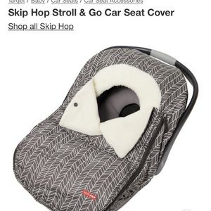 Skip-Hop fleece car seat cover